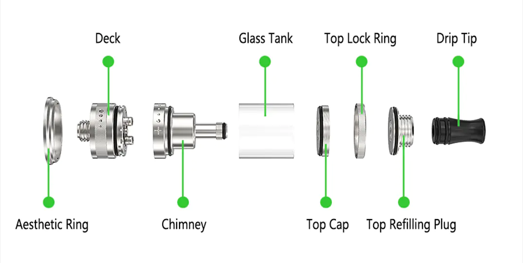 approved RTA rebuildable tank atomizer wholesale for home