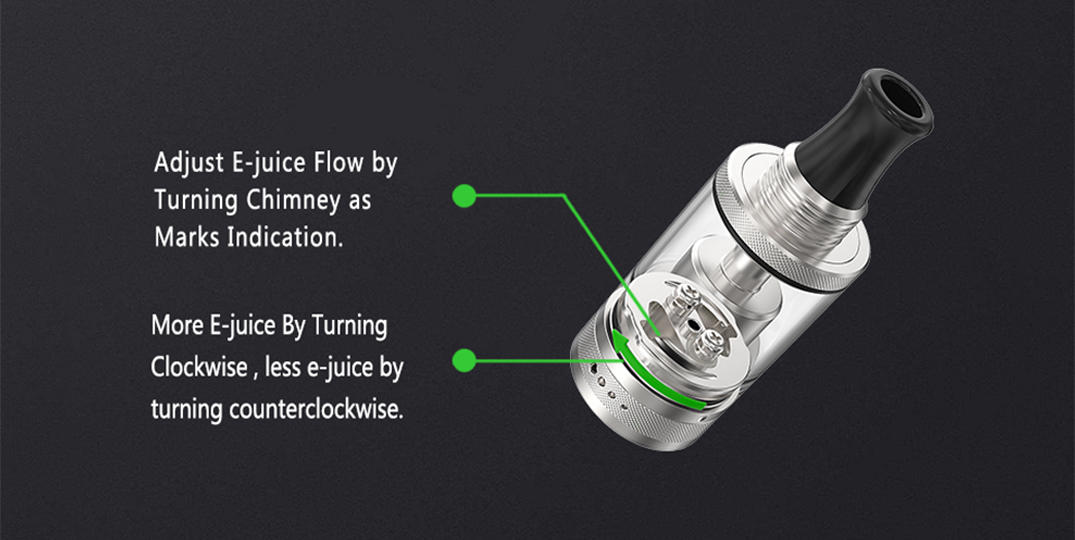 innovative MTL rebuildable tank atomizer adjustable for shop ambitionmods
