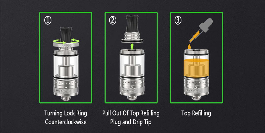 ambitionmods elegant RTA rebuildable tank atomizer personalized for store-7