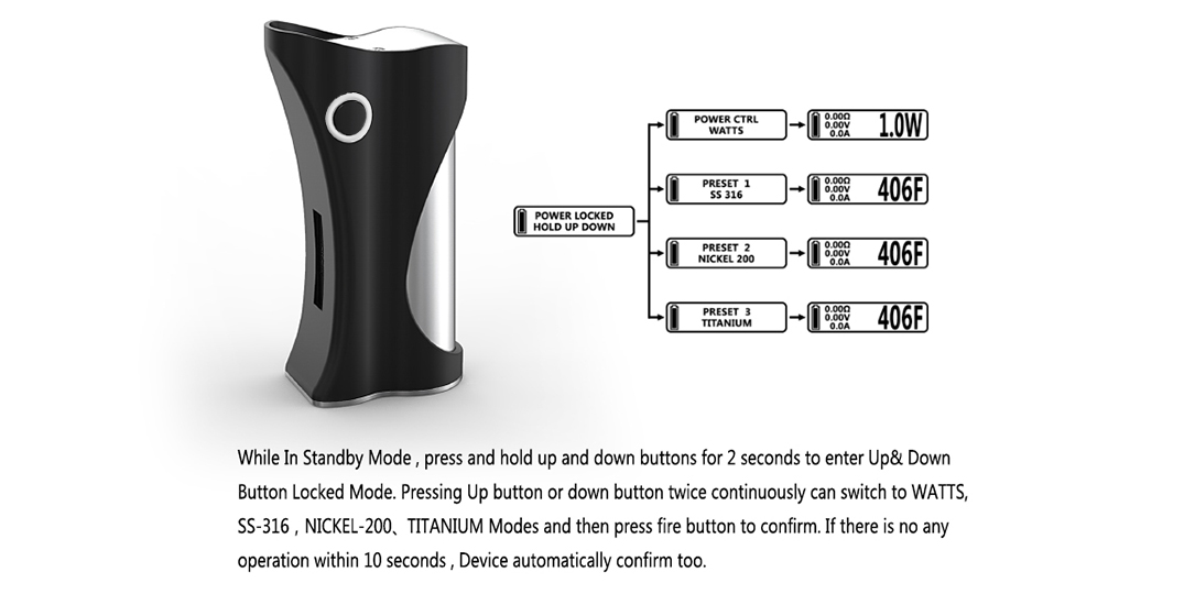ambitionmods controllable Hera box mod series for e-cigarette-4