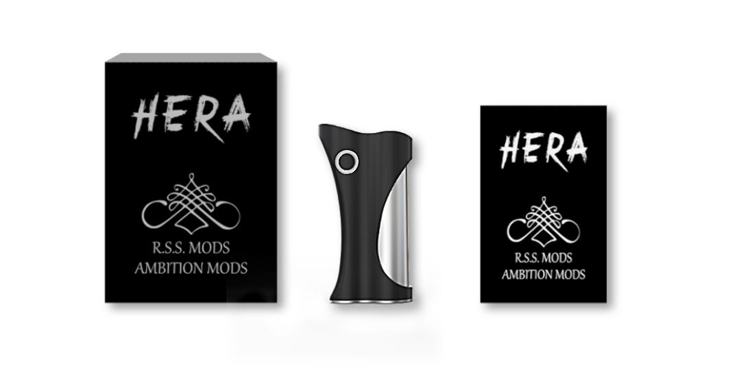 ambitionmods Hera box mod customized for vapor