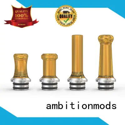 ambitionmods top quality best drip tip design for retail