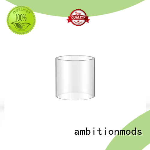 ambitionmods quality vape glass tube factory price for store
