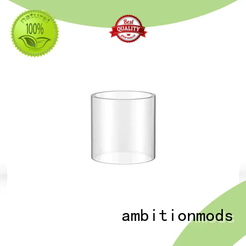 ambitionmods quality vape glass tube factory price for store