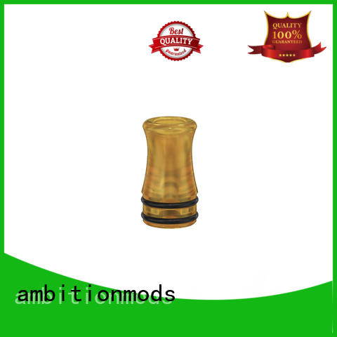 ambition mod MTL drip tip customized for sale