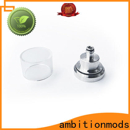 ambitionmods stable short vape glass tank with good price for store