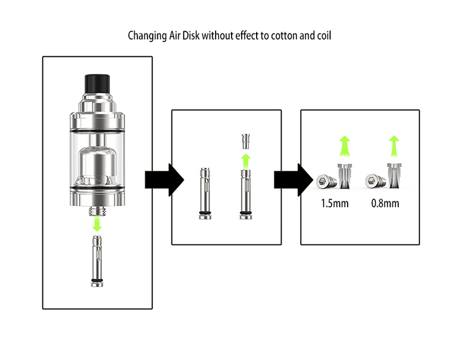 ambitionmods stable Gate MTL rebuildable tank atomizer for household-6